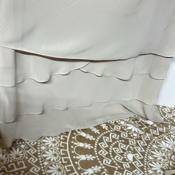 S.L. Fashions from Nordstrom Embellished Tiered Dress with Jacket sz14w - Picture 7 of 13